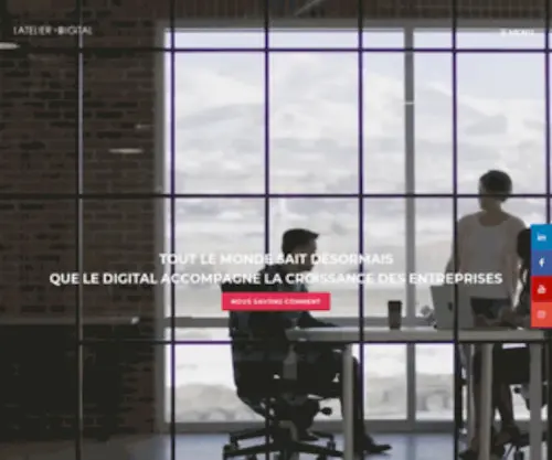Atelierdigital.ma(L'atelier digital) Screenshot