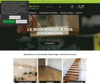 Atelierduboismassif.com(Atelier du Bois Massif) Screenshot