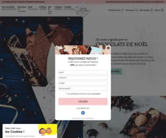 Atelierduchocolat.fr(Page d’accueil) Screenshot