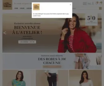Ateliergs.fr(La mode en quasi sur mesure) Screenshot