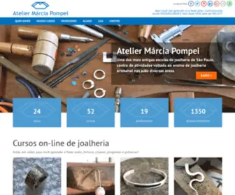 Ateliermarciapompei.com.br(Atelier Márcia Pompei) Screenshot