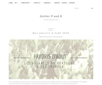 Atelierpandb.fr(Le blog) Screenshot