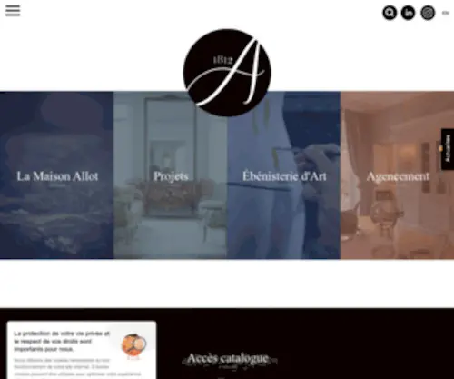 Ateliers-Allot.fr(Ateliers Allot) Screenshot