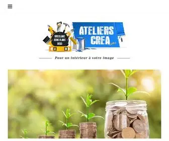 Ateliers-Crea.com(Les conseils déco et brico) Screenshot