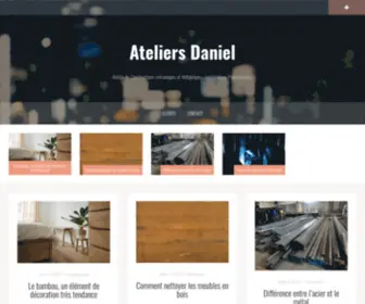 Ateliers-Daniel.be(Ateliers Daniel) Screenshot