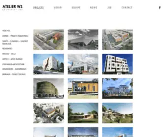 Atelierws.com(TunisArchitecte Tunisie) Screenshot