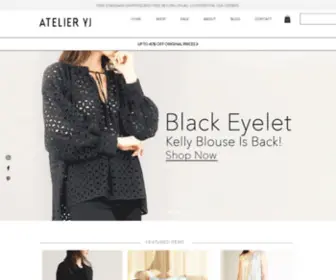 Atelieryj.com(ATELIER YJ) Screenshot