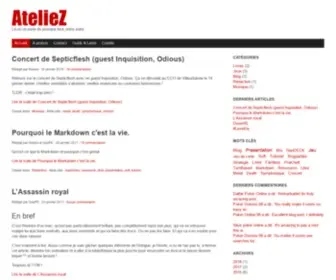 Ateliez.fr(Là où on parle de presque tout) Screenshot