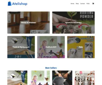 Atelishop.com(Atelishop) Screenshot