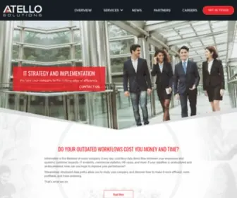 Atellosolutions.com(Atello Solutions) Screenshot