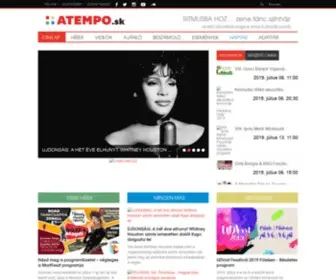 Atempo.sk(Zenei-kulturális portál) Screenshot