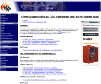 Atemschutzunfaelle.de(Gut vorbereitet rein) Screenshot