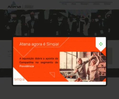 Atenaonline.com.br(Atena Tecnologia) Screenshot