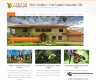 Atenasvacationvilla.com(Villa Doughty) Screenshot