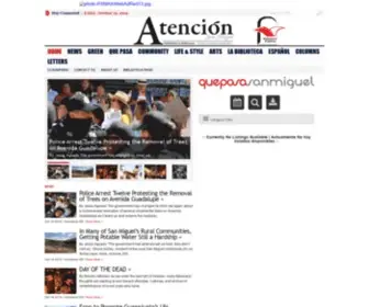 Atencionsanmiguel.org(Atención San Miguel) Screenshot