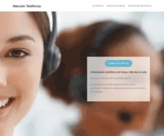 Atenciontelefonica.info(Atenciontelefonica info) Screenshot