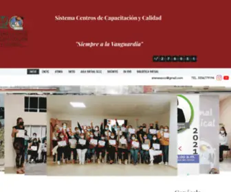 Ateneacapacitacion.com(ATENEA SISTEMA CENTROS DE CAPACITACION Y CALIDAD) Screenshot