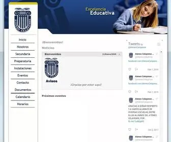 Ateneocelayense.edu.mx(Ateneo Celayense) Screenshot