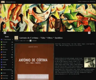 Ateneulivros.com(Alfarrabista) Screenshot