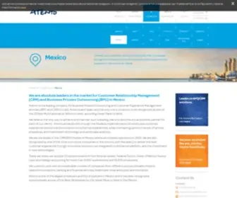 Atento.com.mx(Empowering Companies through Consulting Cx) Screenshot
