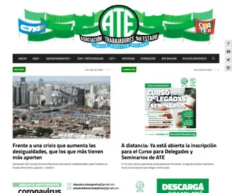 Ate.org.ar(Inicio) Screenshot