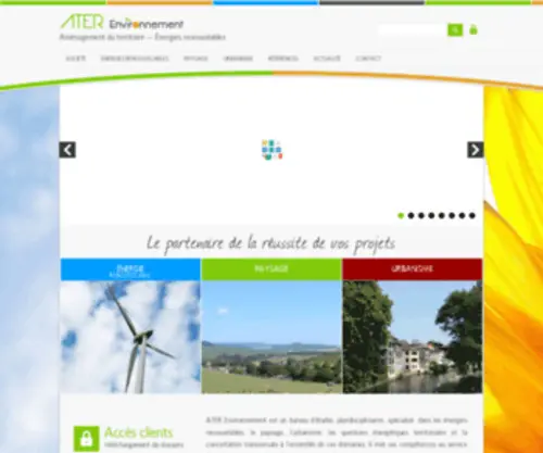 Ater-Environnement.fr(Ater Environnement) Screenshot