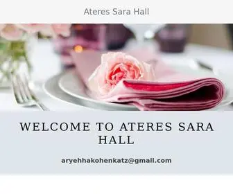 Ateressarahall.com(Ateres Sara Hall) Screenshot