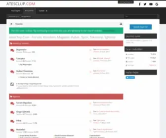 Atesclup.com(Forum) Screenshot