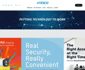 Atescooman.technology(Advance Telecom Engineers Co LLC (ATESCO)) Screenshot