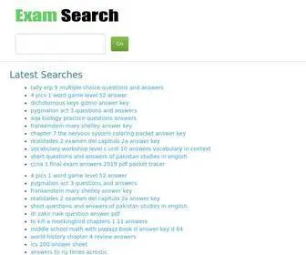 Atestanswers.com(Online search of free exam answers) Screenshot