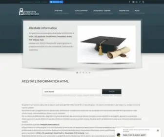 Atestatelainformatica.ro(Atestate Informatica) Screenshot