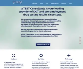 Atestinc.com(A'TEST Consultants) Screenshot