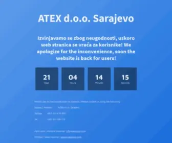 AtexDoo.com(ATEX d.o.o) Screenshot