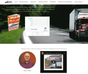 Atexfreightbrokertraining.com(Atex Freight Broker Training) Screenshot