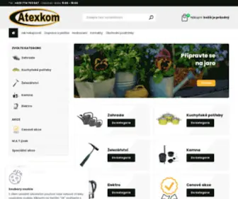 AtexKom.com(Internetový obchod) Screenshot