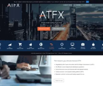 ATFXGM.eu(Online Forex and CFDs Trading) Screenshot