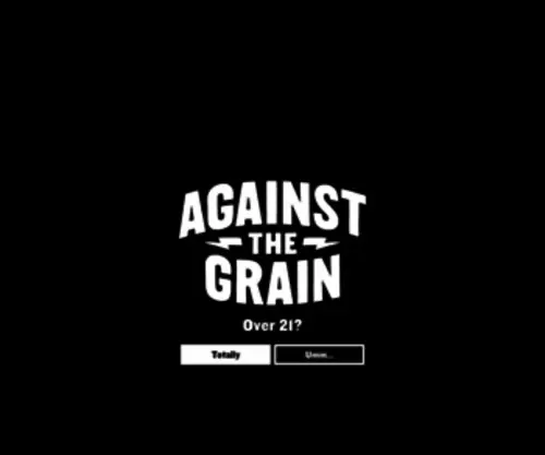 Atgbrewery.com(Against the Grain) Screenshot