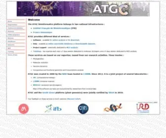 ATGC-Montpellier.fr(Montpellier Bioinformatics platform) Screenshot