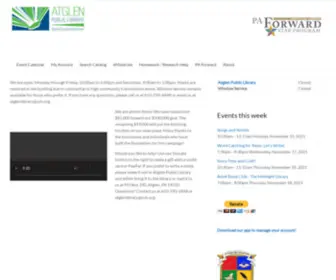 Atglenpubliclibrary.org(Atglen Public Library) Screenshot