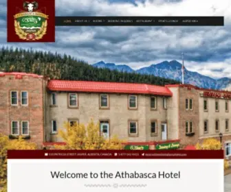 Athabascahotel.com(Athabasca Hotel) Screenshot