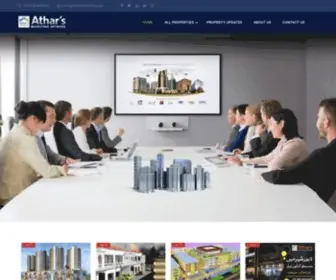 Atharsmarketing.net(Athar's Marketing Network) Screenshot