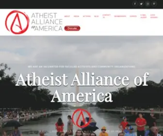 Atheistallianceamerica.org(Atheist Alliance of America) Screenshot