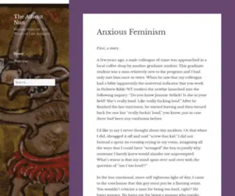 Atheistnunblog.com(Musings from the Elle Woods of Late Antiquity) Screenshot