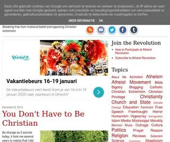 Atheistrev.com(Atheist Revolution) Screenshot