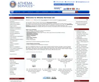 Athema.co.uk(Refurbished Printers) Screenshot