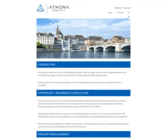 Athena-Equity.com(Athena Equity GmbH) Screenshot
