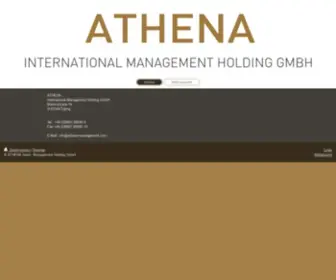 Athena-Management.com(ATHENA Intern) Screenshot