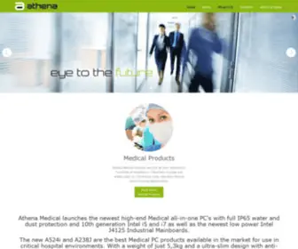 Athena-Medical.com(Home Athena Medical) Screenshot