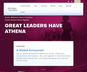 Athenaalliance.org(Athena Alliance) Screenshot