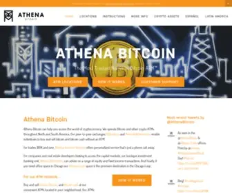 Athenabitcoin.com(Athena Bitcoin ATM) Screenshot